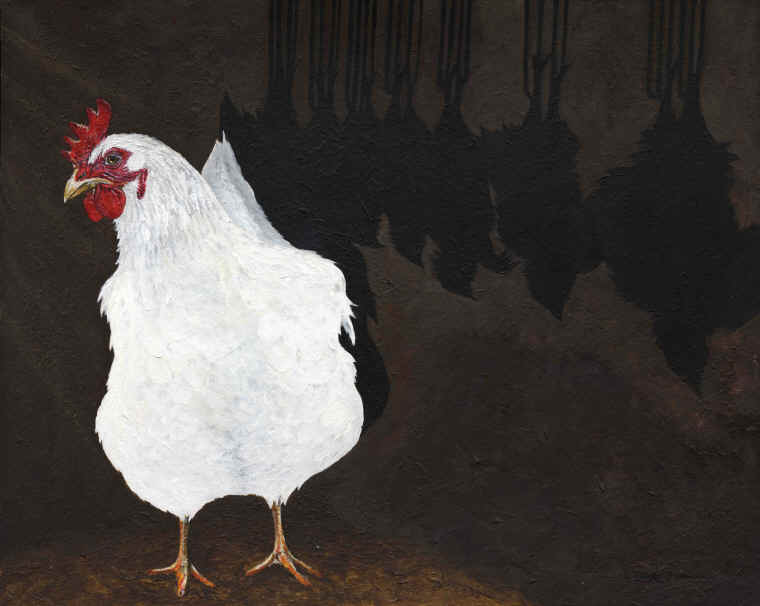 Twyla Francois chicken shadow
