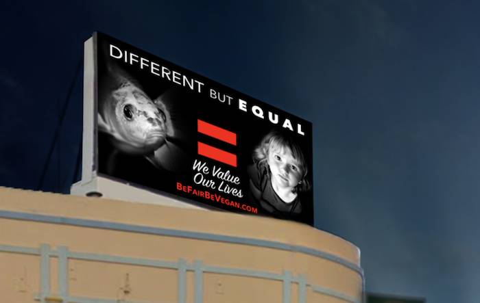 be vegan billboard