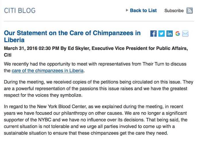 citigroup blog