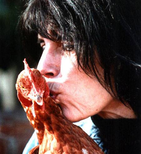 Chicken and Karen Davis