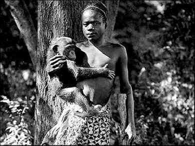 Ota-Benga chimp zoo
