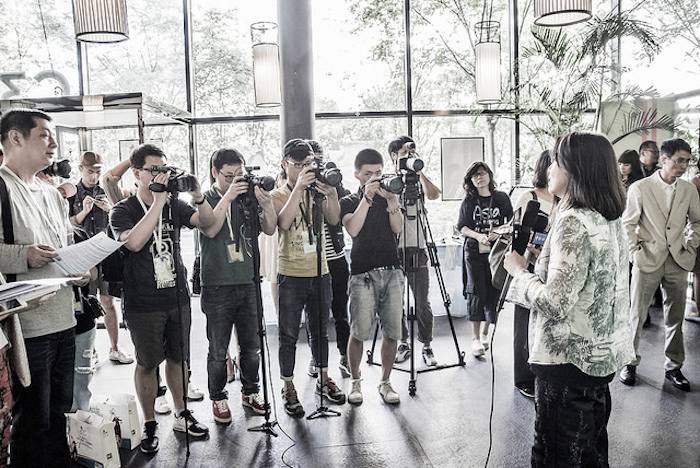 fur-free press conference