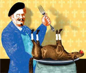 horse meat French
