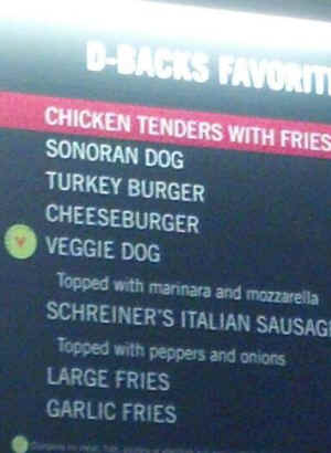 vegan franks baseball stadium