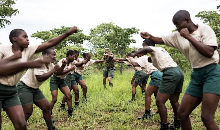 vegan anti-poaching women