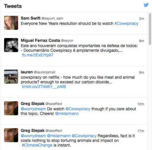 cowspiracy tweets