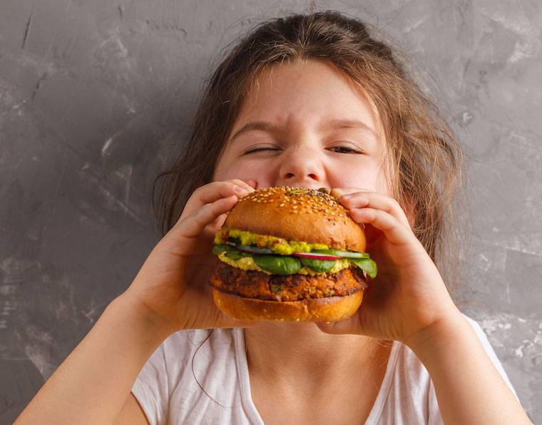 plant-based burger