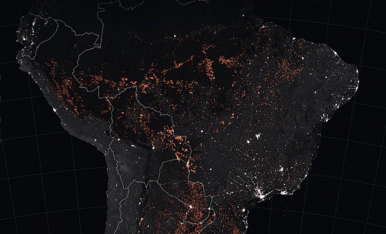 Amazon fires