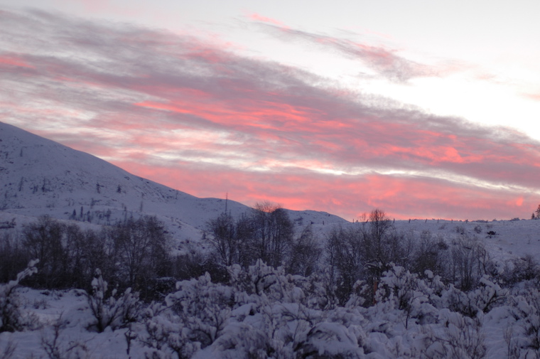 Washington state sunset