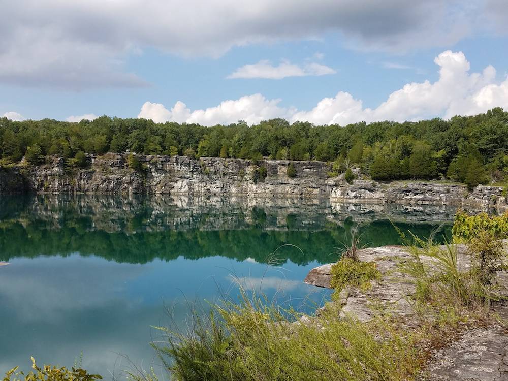 Coffey Grounds cliffs