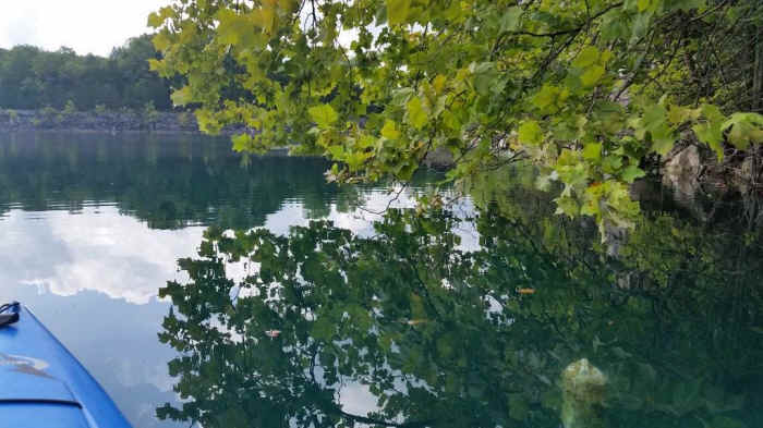 Coffey Grounds kayak