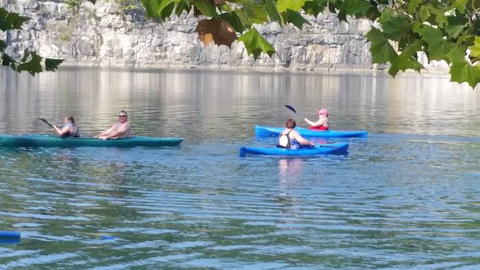kayaking