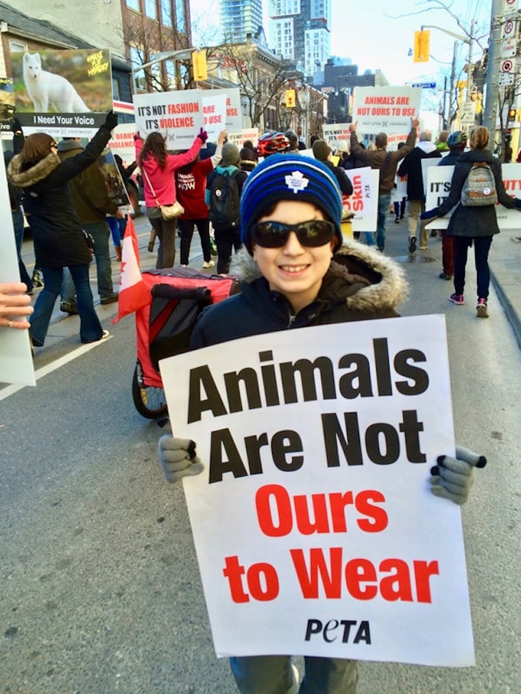 vegan child activist