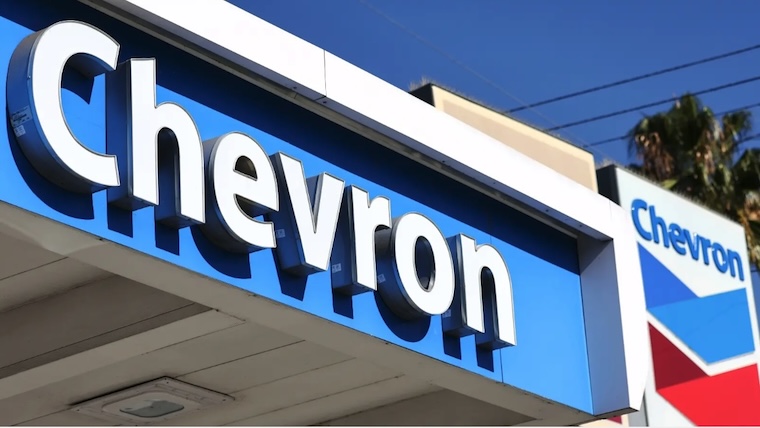 Chevron sign