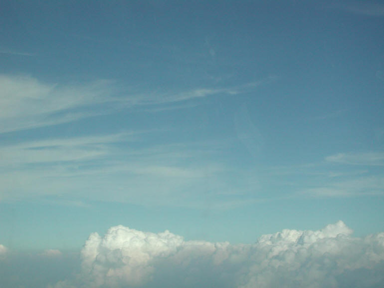 Flying In and Out of the Clouds - 25 Aug 2003 - 25