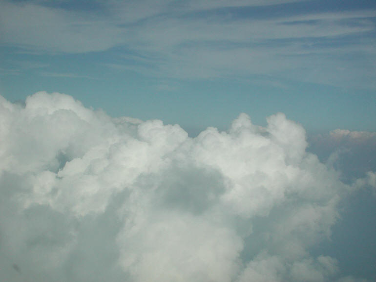 Flying In and Out of the Clouds - 25 Aug 2003 - 30
