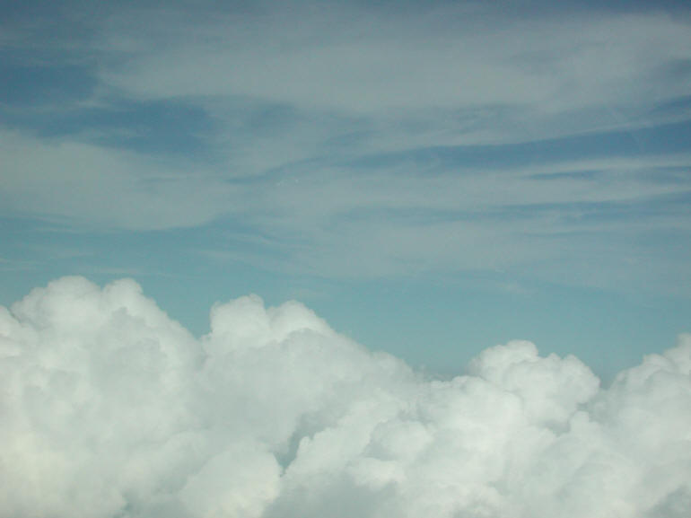 Flying In and Out of the Clouds - 25 Aug 2003 - 31