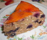 Apricot Blueberry Upside-Down Cake