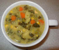 Autumn Chowder with Collard Greens