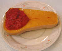 Butternut Squash Stuffed with Cranberry Orange Relish