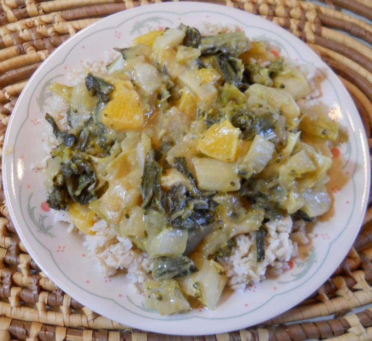 Bok Choy Orange Delight