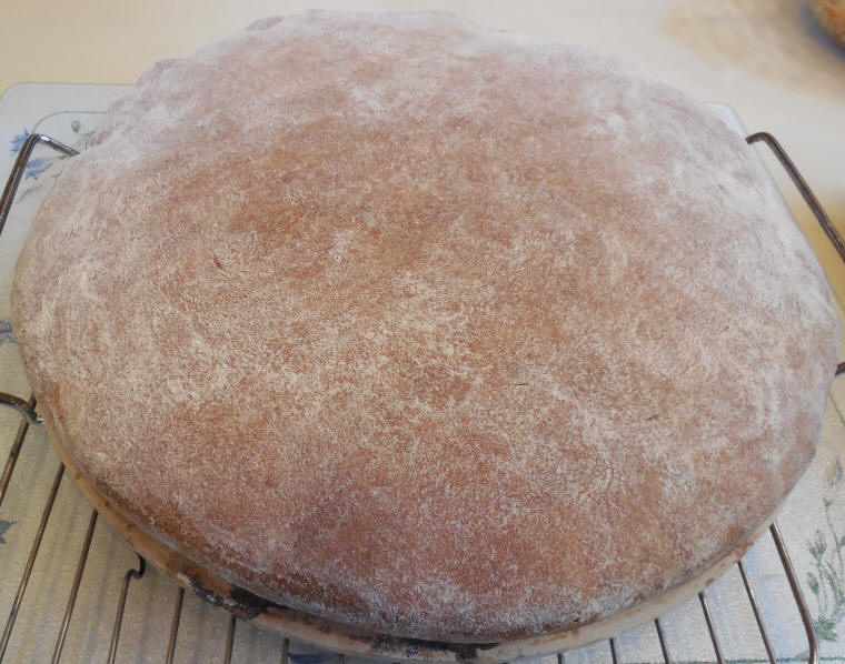 Pizza Dough (Crust), Whole Wheat