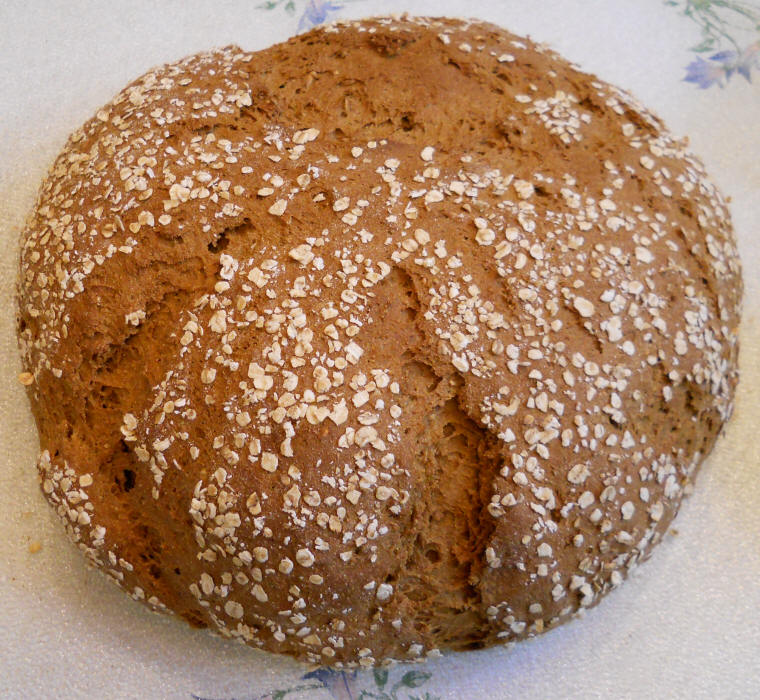 Bread - Whole Wheat with Rye Flakes and Zucchini
