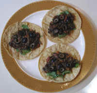 Collard Greens, Kale and Beans (Tex-Mex Style) Tortilla