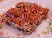 Cookie Bars - Plantain Coconut Raisin Oatmeal Spice with Pecans