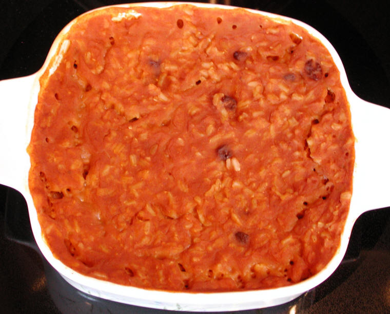 Butternut Squash Pumpkin Pie Rice Pudding