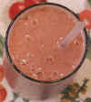 Cranberries, Apples, Oranges, Bananas and Dates Smoothie