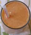 Cantaloupe Banana Apple Carrot and Orange Smoothie