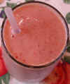 Cranberries, Kiwi, Apple, Banana, Dates and Orange Smoothie