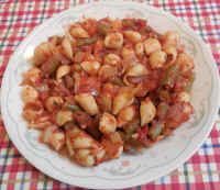 Green Beans Chick Pea Pasta