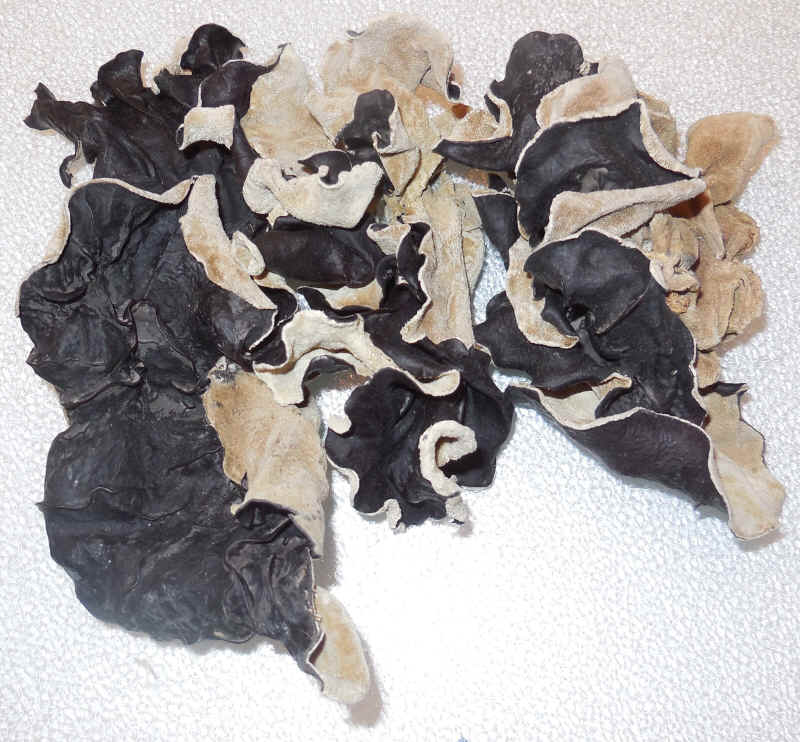 Mushrooms, Wood Ear, Dried