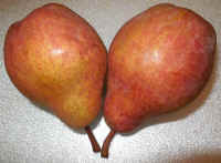 Pears, Bartlett, Red