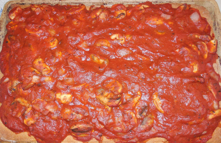 Mushroom Pizza