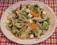Pasta Primavera Veggies Lemon Sauce