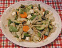 Pasta Primavera Veggies Lemon Sauce