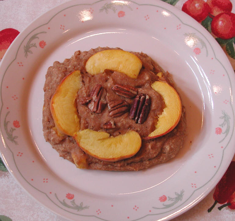 Peach Pecan Oven Cakes
