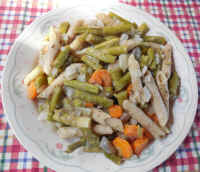 Penne Asparagus Potato Lemon Sauce