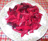 Penne Beets Orange Sauce