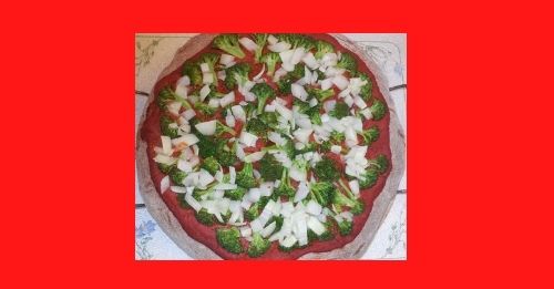 Pizza - Broccoli Onion Topping