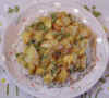 Plantain and Peas with Spicy Orange