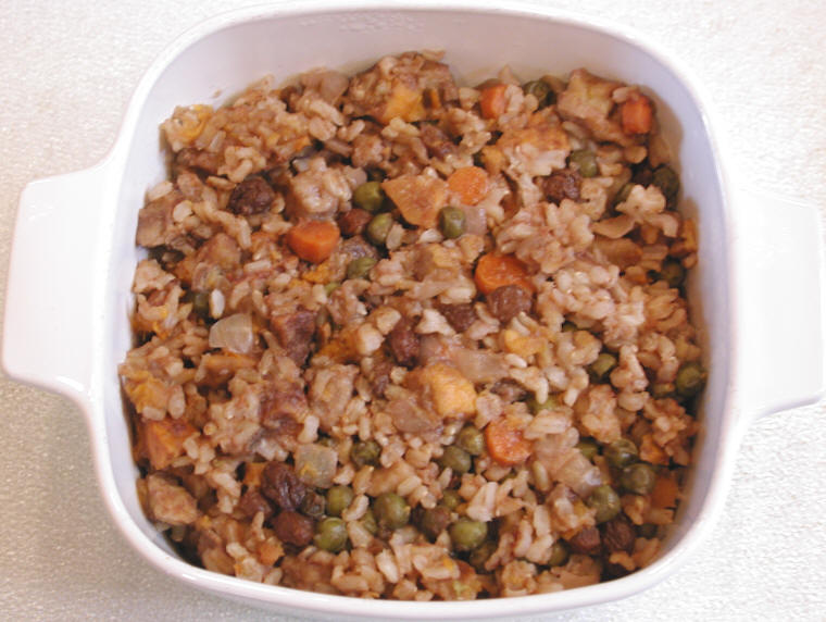 Stuffing with Rice, Saba Cooking Bananas, Sweet Potatoes and More