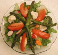 Asparagus Vegetable Salad