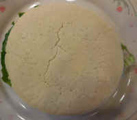 Lettuce Tomato and Onion Sandwich on Millet Rice Flatbread (Gluten Free)