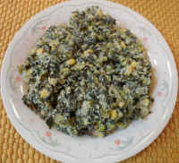 Tofu Scramble with Collard Greens