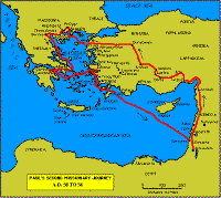Paul's Second Missionary Journeys