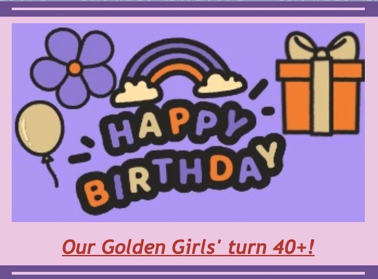 Capuchins 40th birthdays